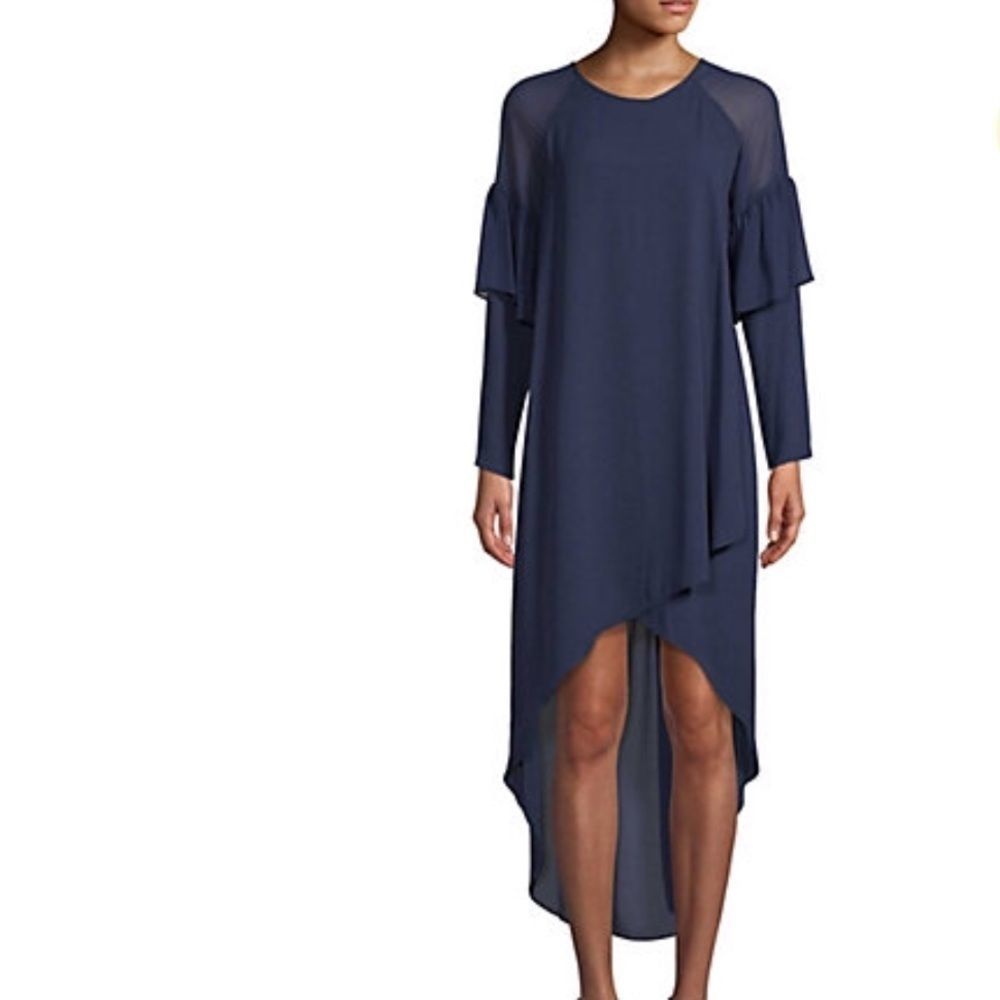 BCBG Maxazria navy dress